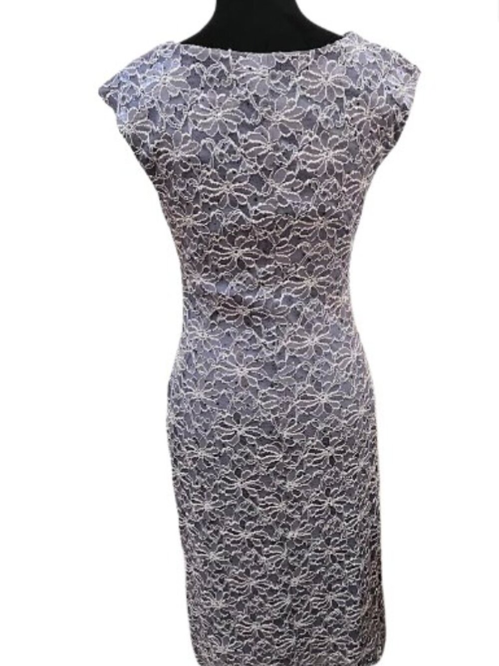 Connected Apparel Floral Sleeveless Sheath Dress  Size 6  EUC - Picture 5 of 8